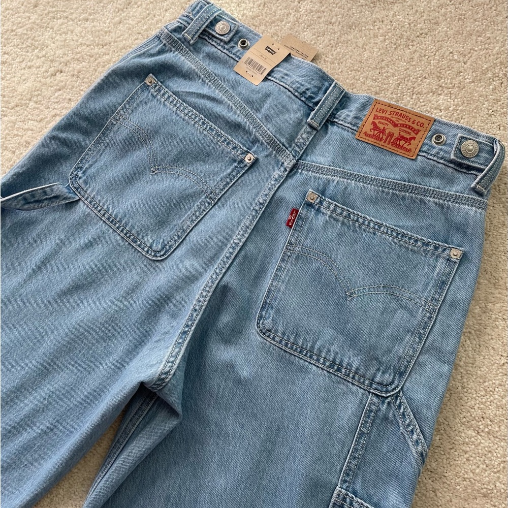 NWT Levi's Cinch Baggy High Rise Women's Jeans Size 29/31 - Picture 5 of 13